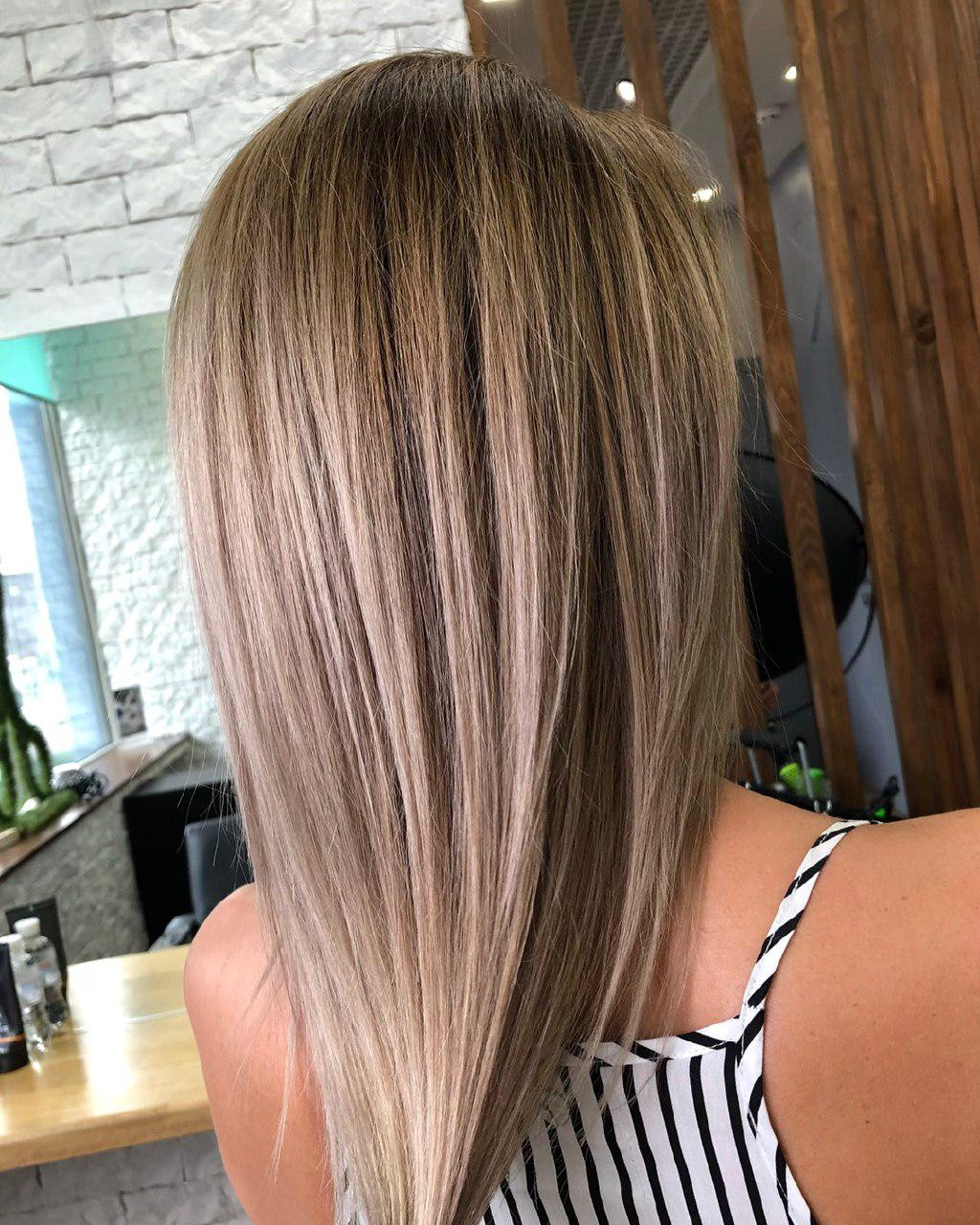 Стрижка на средние волосы женская градуированная, фото -  Hairdresser