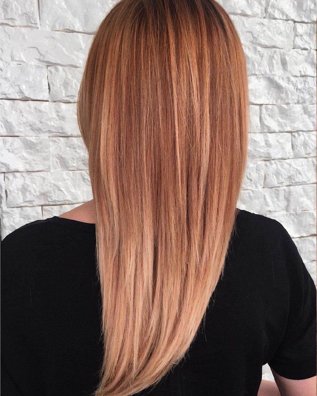 Стрижка на довге волосся жіноча лисячий хвіст, фото -  Hairdresser