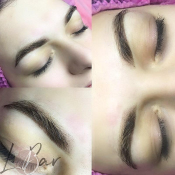 Пудровые брови
                    Студія татуажу Lbar Київ