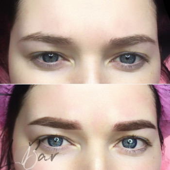 Микроблейдинг бровей
                    Студія татуажу Lbar Київ