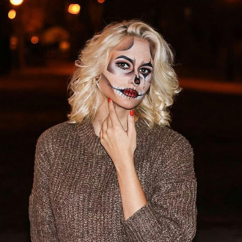 Макияж на Хеллоуин