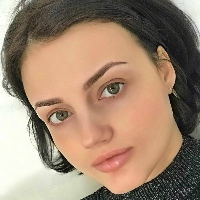 Пудровые брови перманент бровей перманентный макияж, фото - Тату салон Enot Family Tattoo