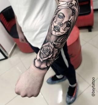 Для хлопців на руці передпліччі, фото - Тату салон Beytattoo
