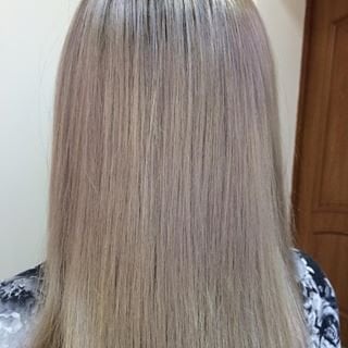 Стрижка на довге волосся укладка блонд, фото - Перукар Ольга Смусь