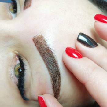 Перманен ный макияж бровей