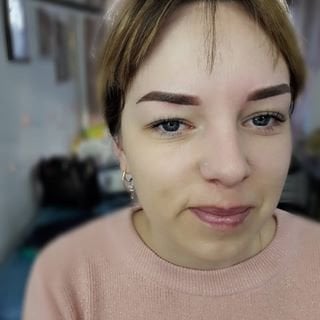 Пудрові брови перманент брів татуаж, фото - Майстер татуажу Светлана Хоменко