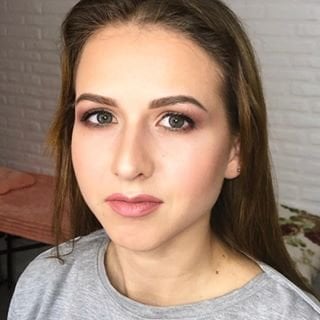 Легкий макияж нюдовый нежный, фото - Визажист Анастасия Широкова
