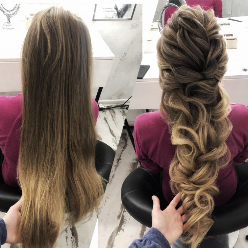 Греческая коса, фото - Перукар Наталья Лебедь