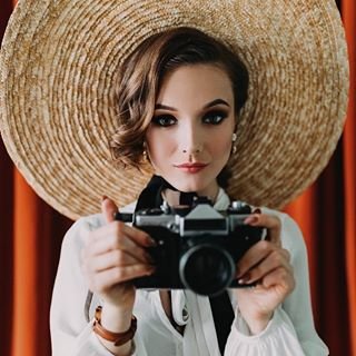 Стильна фотосесія портретна жіночна, фото - Візажист Арина Баракова