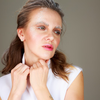 Макияж для фотосессии фантазийный зимний, фото - Визажист Анастасія Комар