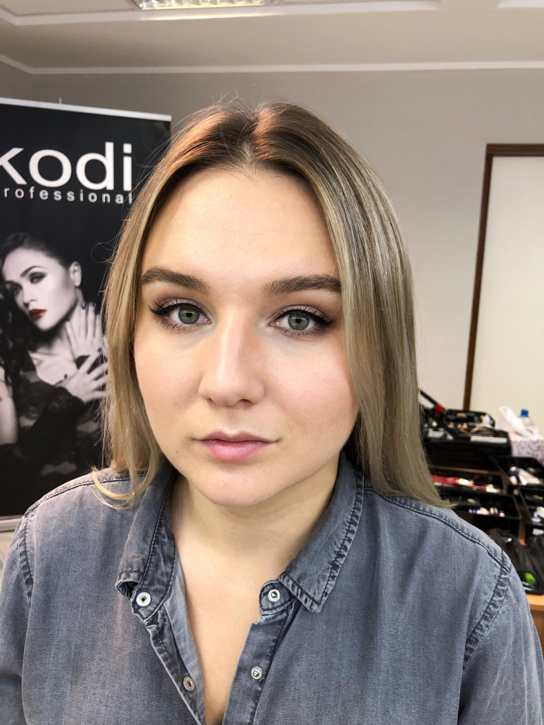 Макияж глаз нюдовый красивый, фото - Визажист Анастасія Комар