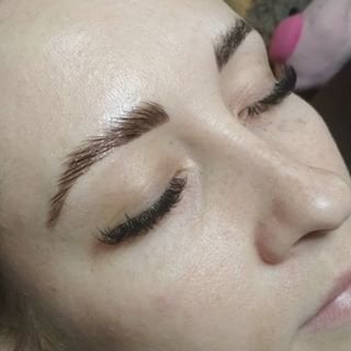 Нарощування вій нарощення класика, фото - Візажист Елена Дубонос