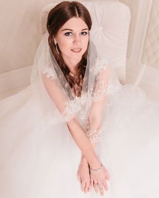 Весільна фотосесія стильна портретна, фото - Візажист Анастасия Степура