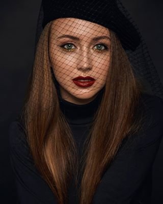 Фотосесія у студії стильна портретна, фото - Візажист Анастасия Степура