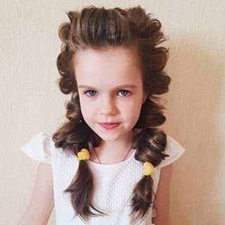 Укладка волос стрижка для девочки косички, фото - Визажист Алла Зинченко