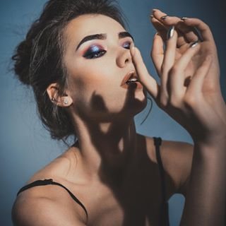 Фотосессия в студии стильная портретная, фото - Визажист Дарья Мазуренко