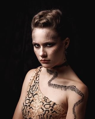 Фотосесія у студії портретна художня, фото - Візажист Анастасия Прискока
