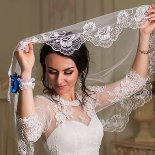 Весільна фотосесія портретна у сукні, фото - Перукар-візажист Марина Степанян