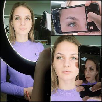 Укладка/ламинирование бровей