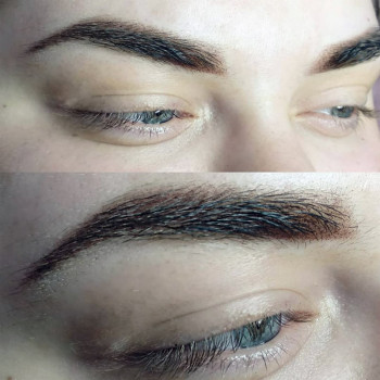 Пудровые брови
                    Студия татуажа Permanent Profy Киев