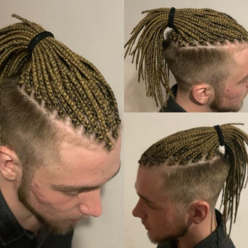 Плетение волос афроплетение брейды, фото - Ногтевая студия Slava ODINET studio