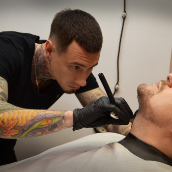 Фото з портфоліо барбершопу Left Coast (Київ)