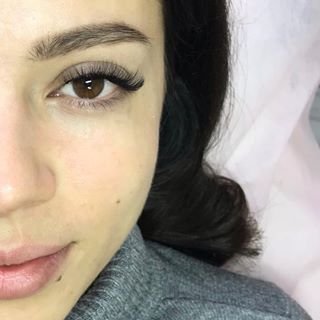 Нарощування вій нарощення 2д лисичка, фото - Лешмейкер Татьяна Ткаченко