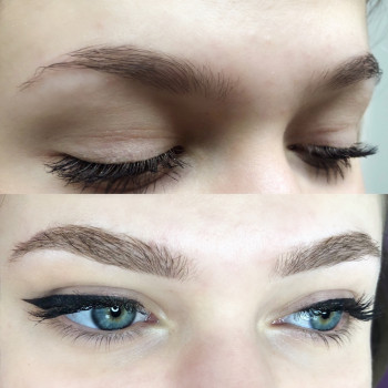 Пудровые брови татуаж
                    Мастер перманентного макияжа Лидия Киев