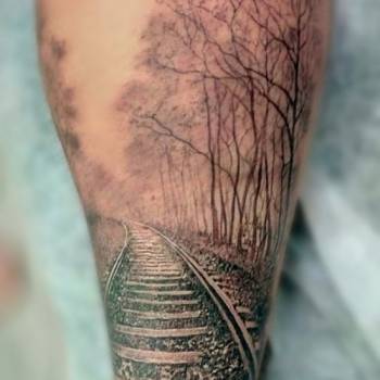 тату колії реалізм