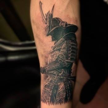 тату самурай реалізм