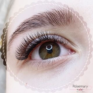 Наращивание ресниц 2д, фото -  Rosemary