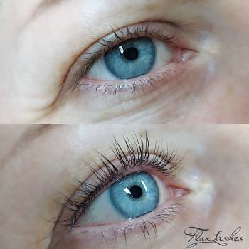 Молекулярное восстановление ресниц FlaxLashes