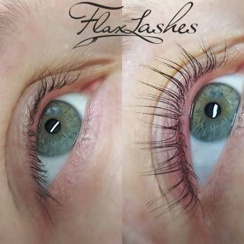 Молекулярное восстановление ресниц FlaxLashes