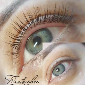 Молекулярное восстановление ресниц FlaxLashes