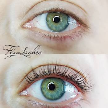 Молекулярное восстановление ресниц FlaxLashes