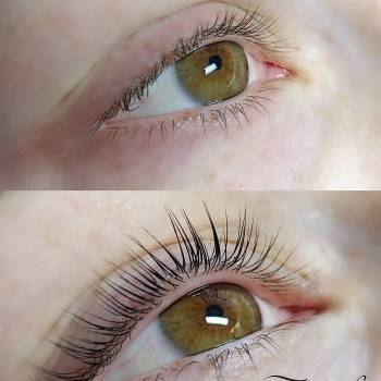 Молекулярное восстановление ресниц FlaxLashes