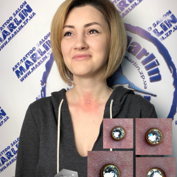 Пирсинг (любой сложности) и микродермалы
                    Тату салон Арт тату салон Marlin Запоріжжя