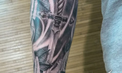 Художественная татуировка, разработка эскизов Тату майстер Илья Запоріжжя