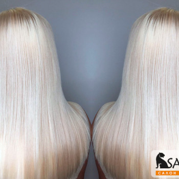 фарбування волосся блондинка