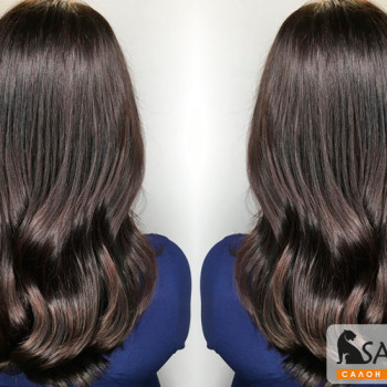 фарбування волосся в тон