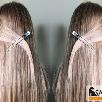 фарбування волосся омбре