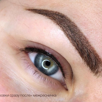 Перманентный макияж бровей (пудровые бровки, микроблейдинг, омбре, растушевка)
                    Бровист Алеся Джига Винница