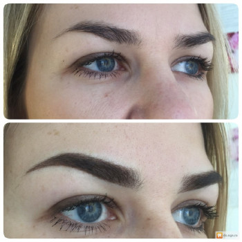 Перманентный макияж бровей (пудровые бровки, микроблейдинг, омбре, растушевка)
                    Бровист Алеся Джига Винница