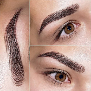 Перманентный макияж бровей (пудровые бровки, микроблейдинг, омбре, растушевка)
                    Бровист Алеся Джига Винница