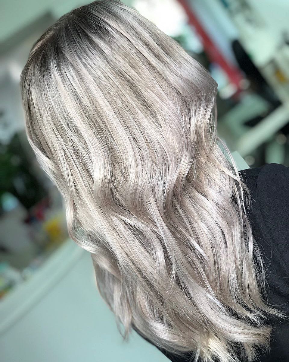 Укладка волос блонд холодный, фото -  Beauty Pro