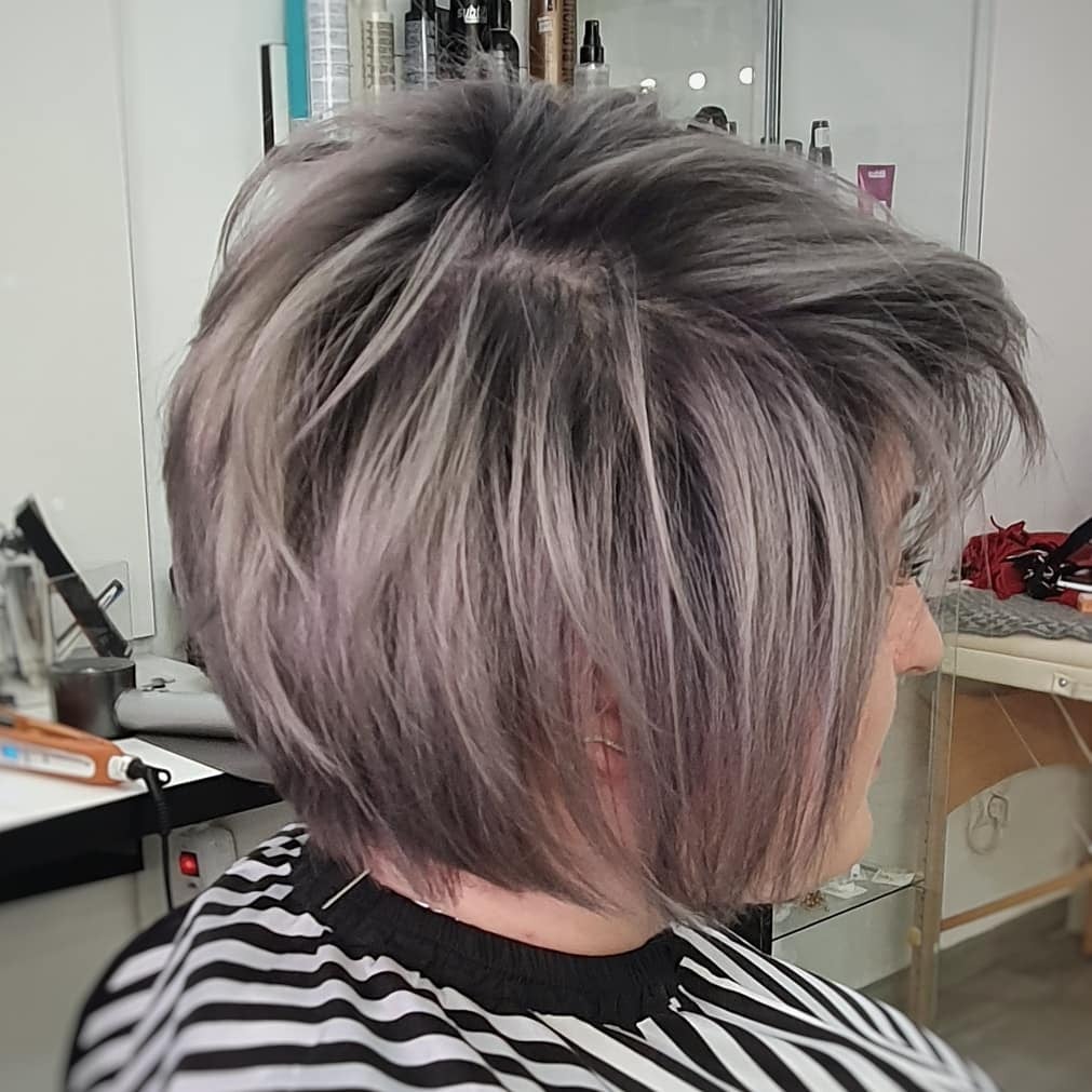 Складне фарбування рельєфне холодний блонд, фото - Перукар Наталья Крушинская