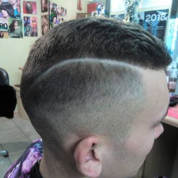 Мужская модельная стрижка