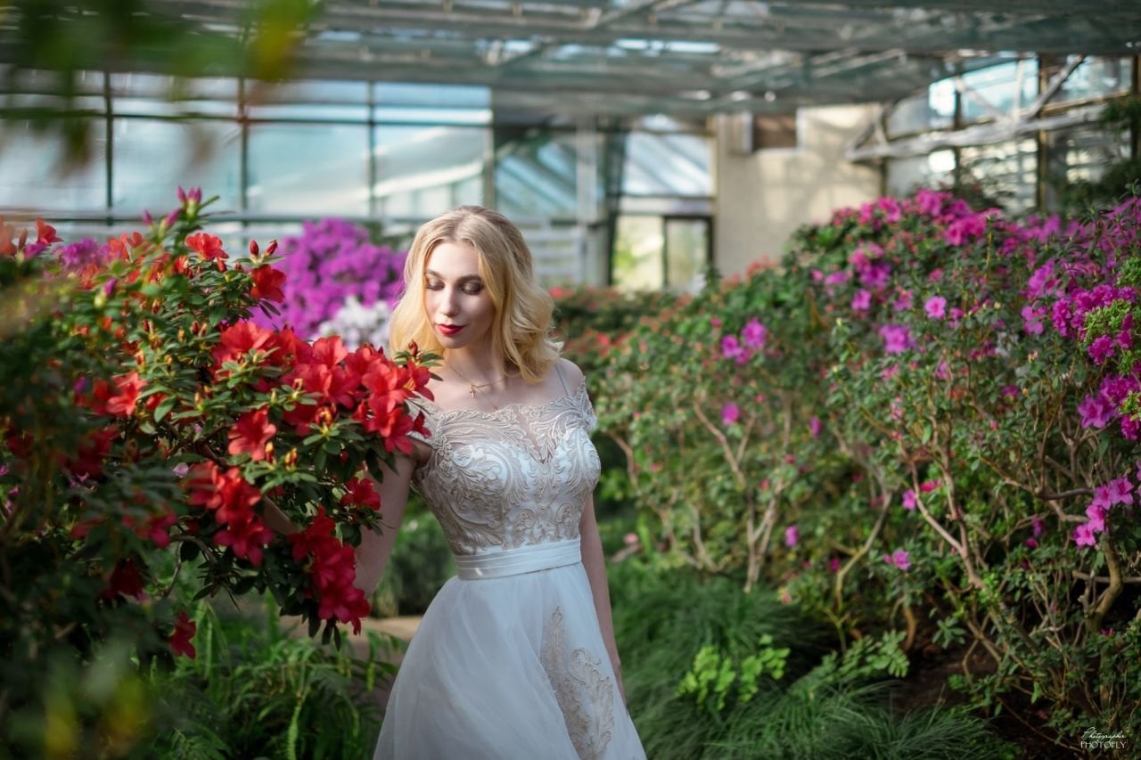 Фотосесія у студії сукні жіночна, фото - Візажист Марина Вовк