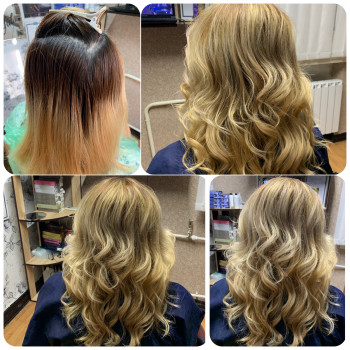 Окрашивание волос
                    Парикмахер-колорист Екатерина Запорожье