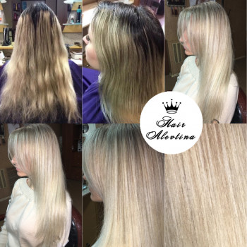 Мелирование, Балаяж, Шатуш, Омбре
                    Салон краси Парикмахер Алевтина Харків